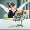 Adjustable Angle Lifting Landing Book Stand Extendable Book Holder Portable Reading Bookshelf  Pad