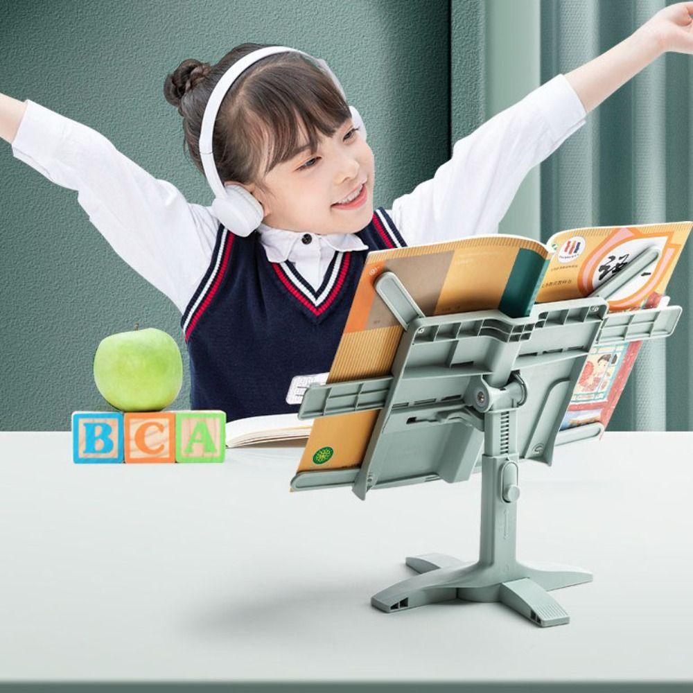 Adjustable Angle Lifting Landing Book Stand Extendable Book Holder Portable Reading Bookshelf  Pad