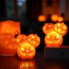 Realistic Halloween Pumpkin Lantern Waterproof Pumpkin Luminous Pendant  Scene Layout