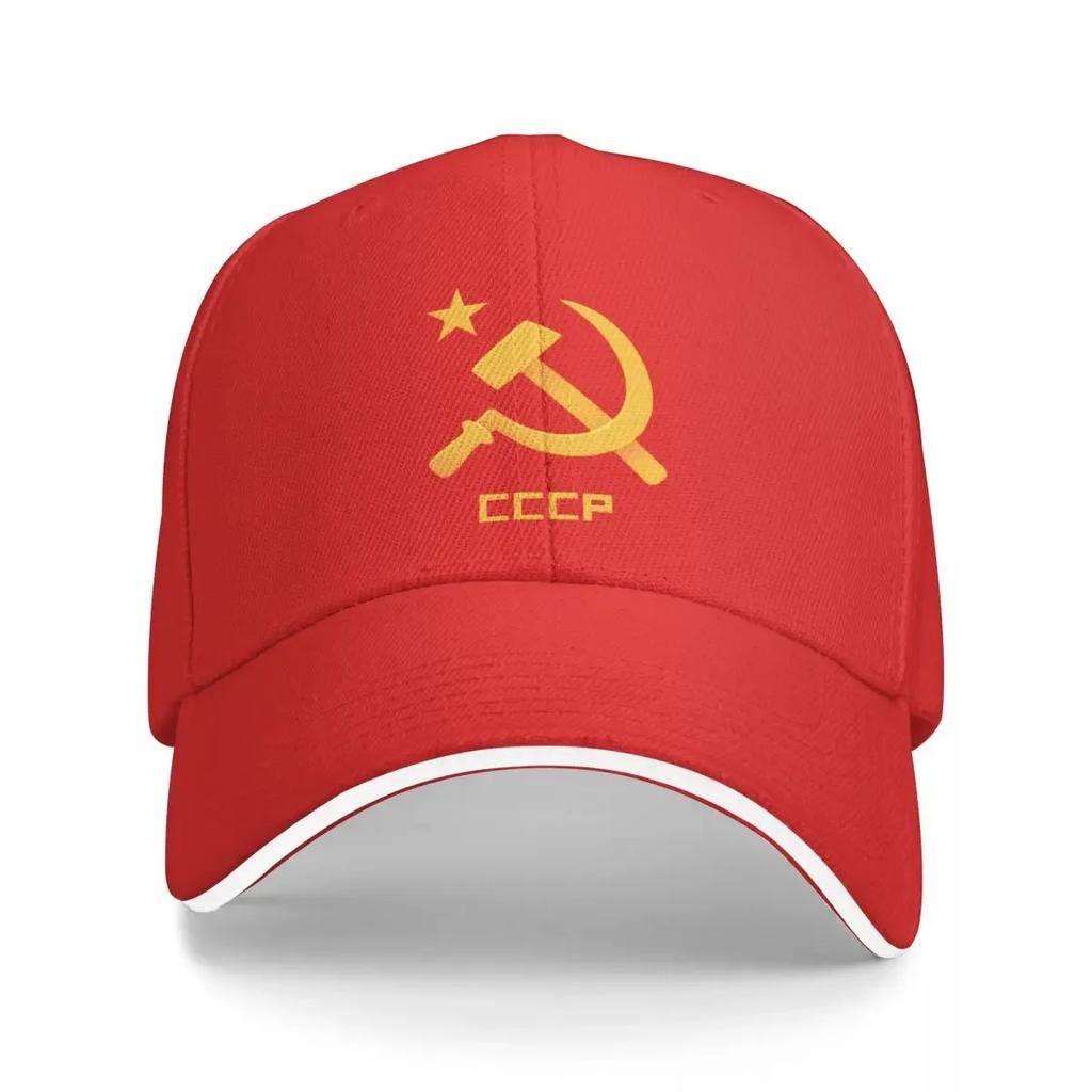 СССР Советский Союз Россия Серп и Молот Флаг СССР CCCP Мужские Бейсболки Кепка Козырек Ветрозащитная Шляпа
