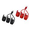 3-в-1 USB-кабель, USB на 3x Type-C Разъем Шнур питания Провод Быстрая зарядка Зарядная линия Удлинительный кабель