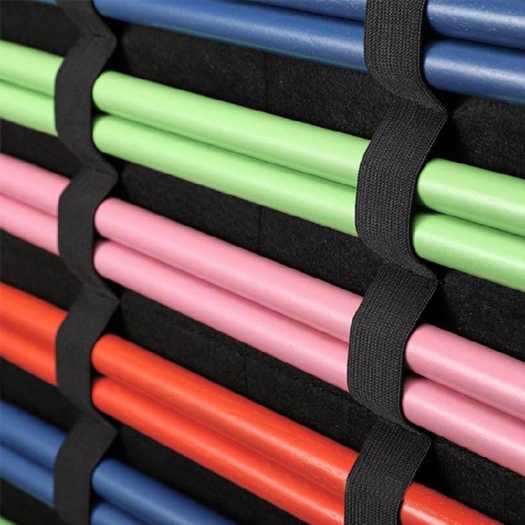 Подвесная сумка для хранения барабанных палочек вмещает до 12 пар барабанных палочек, легкий доступ, складные органайзеры для барабанных палочек для музыкантов