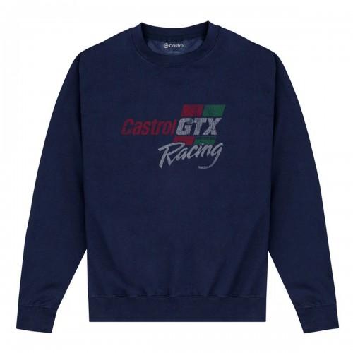 Толстовка Castrol унисекс для взрослых Rally Championship с потертым логотипом