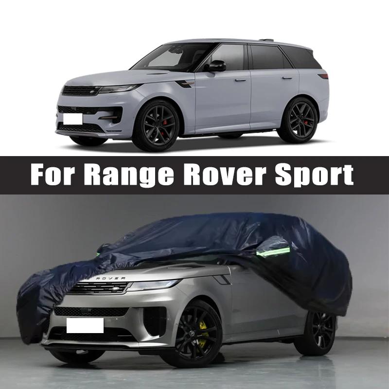 Для Range Rover Sport Защита на открытом воздухе Полные чехлы на автомобиль Снежный чехол Солнцезащитный Водонепроницаемый Пылезащитный Внешняя защита