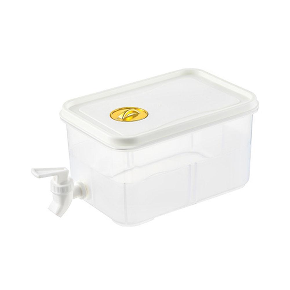 Ведро для холодной воды 3/5 л с краном Летний диспенсер для воды Большой емкости Диспенсер для напитков в холодильник для дома, кухни, офиса