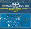 LP Пластинка РУДОЛЬФ БАУМГАРТНЕР - Бах: Музыкальное подношение, BWV.1079 K15C9105 EURODISC 1980 Япония Оби Классика Б/у