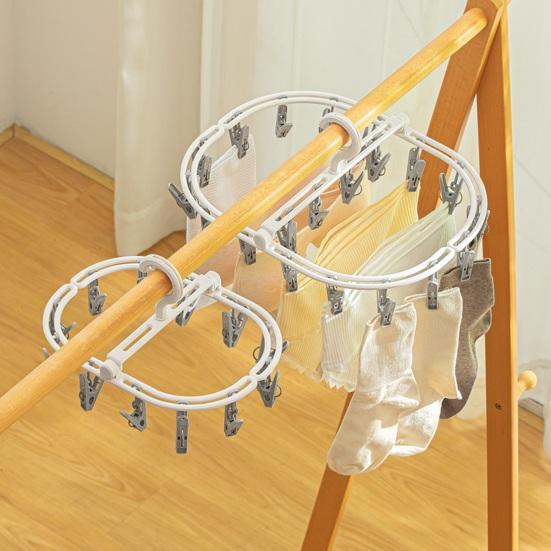 Складная сушилка, многофункциональная компактная портативная вешалка для одежды для бюстгальтеров, нижнего белья, носков