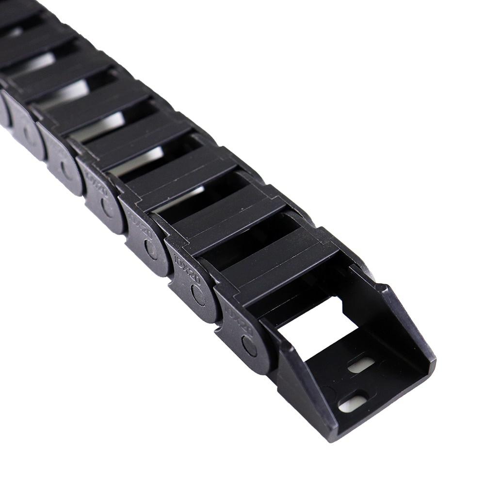 10 X 20 мм 10*20 мм L1000 мм кабельная цепь кабельный держатель с концевыми разъемами для деталей 3D-принтера станка с ЧПУ