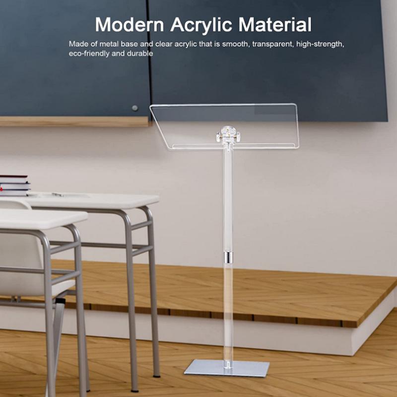 Modern Style Transparent Acrylic Podium Lectern Host Stand