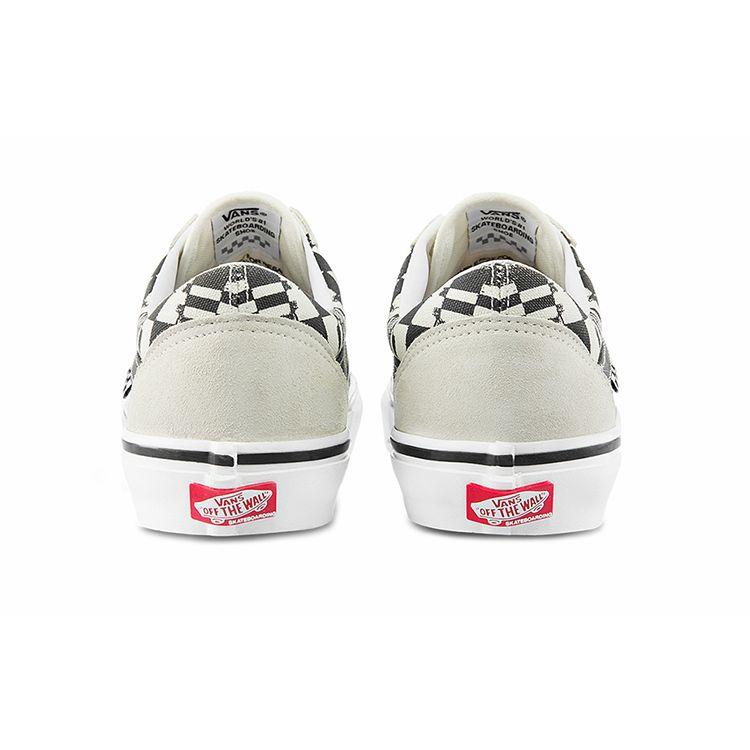 Vans Skate Old Skool Checkerwarp - Black White Unisex Sneakers VN0A5FCB9CU
