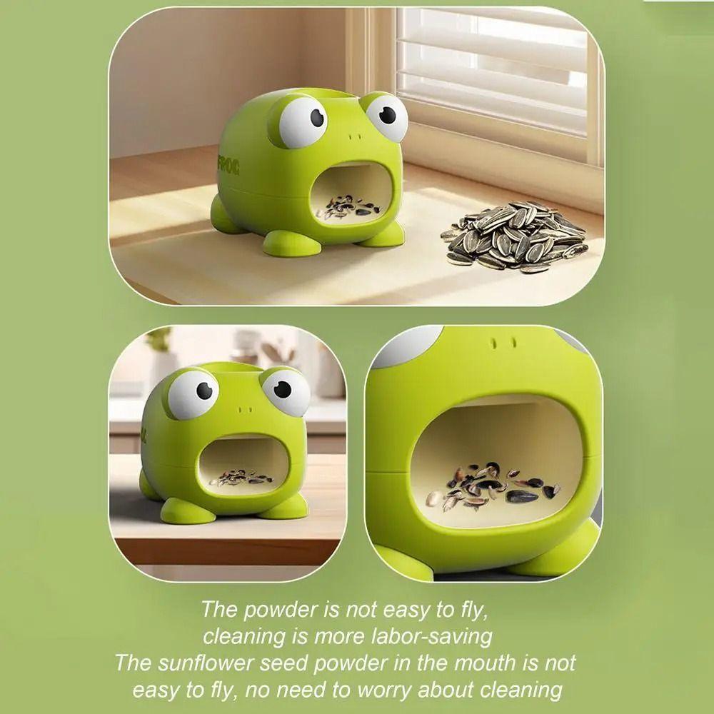Frog Shaped Melon Seed Sheller Cartoon Design Automatic Shelling Machine  Nut Lovers