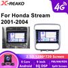 Беспроводной Carplay Car Bluetooth Аудио Мультимедиа Видео Плеер 9 "GPS 4G 8Core Навигационный Аксессуар для Honda Stream 2001-2004