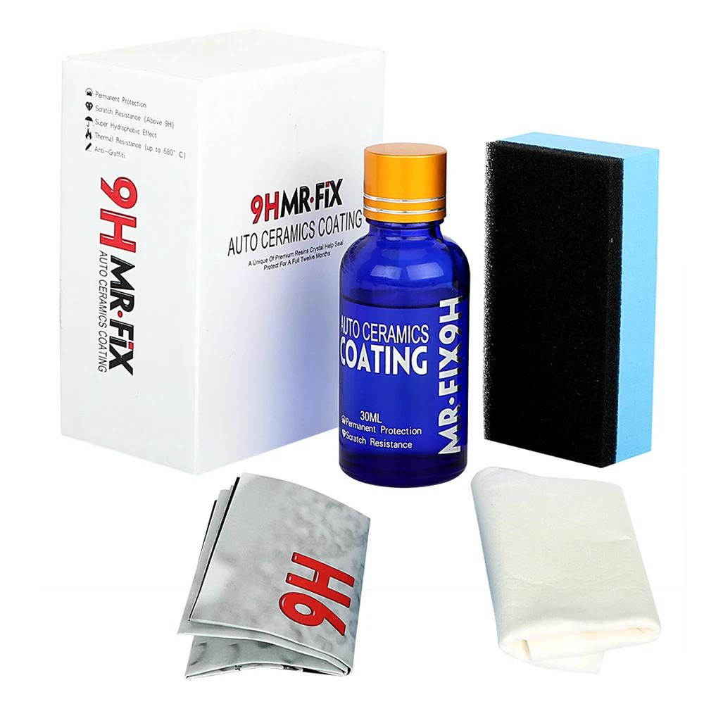 MR.Fix 9H Car Liquid Ceramic Coat Hydrophobic Glass Coating Motocycle Paint Care Anti-scratch Auto Detailing Glasscoat Polish