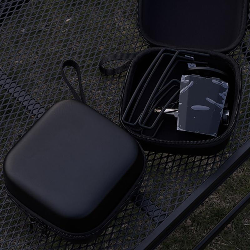 Dust and Water Resistant Square Stove Case Outdoor Spiders Stove Protective Case for Camp and Hiking Activity