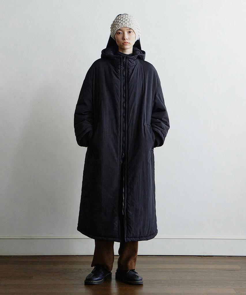 Monochrome Riv Padded Coat (Black)