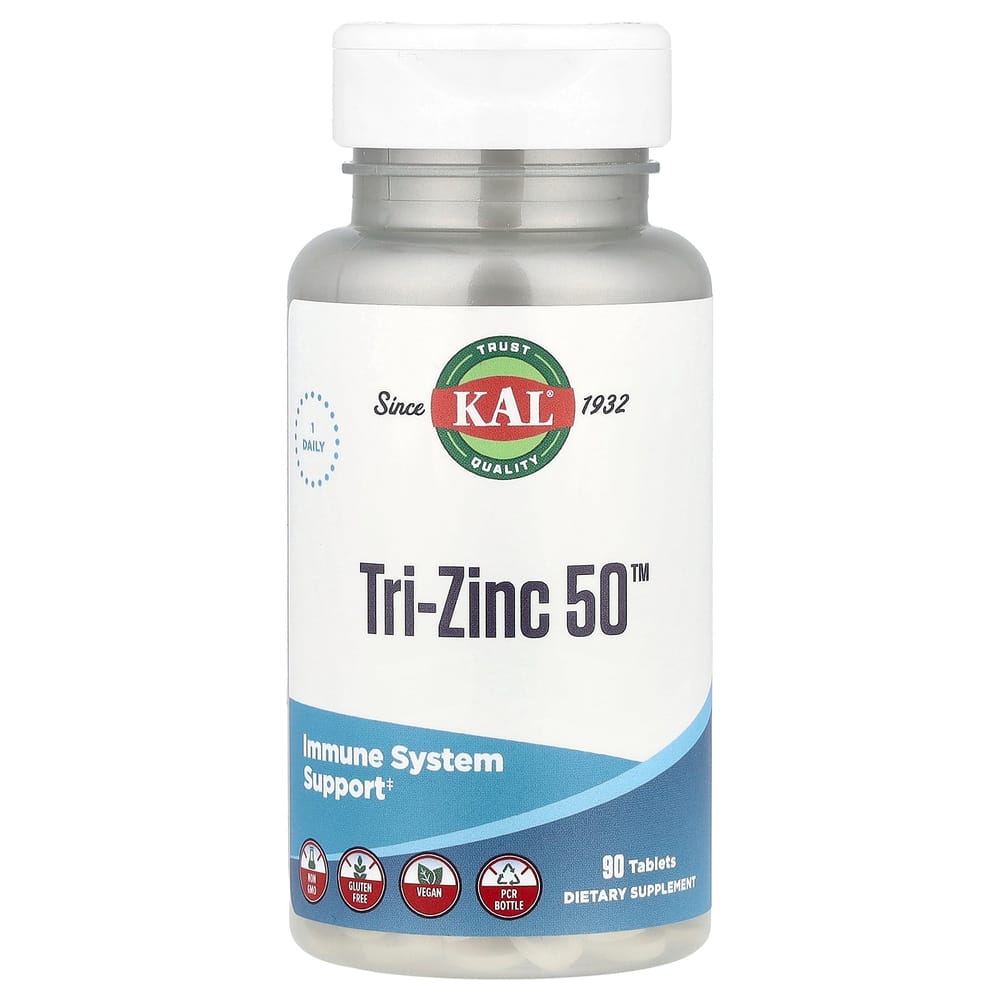 KAL Tri-Zinc 50, 90 Tablets