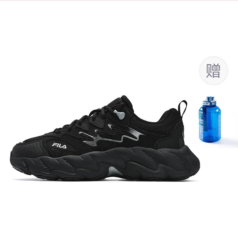 Fila FERN 2.0 Увеличивающие рост Низкие Кроссовки на толстой подошве Мужские Черные F12M511101FBD