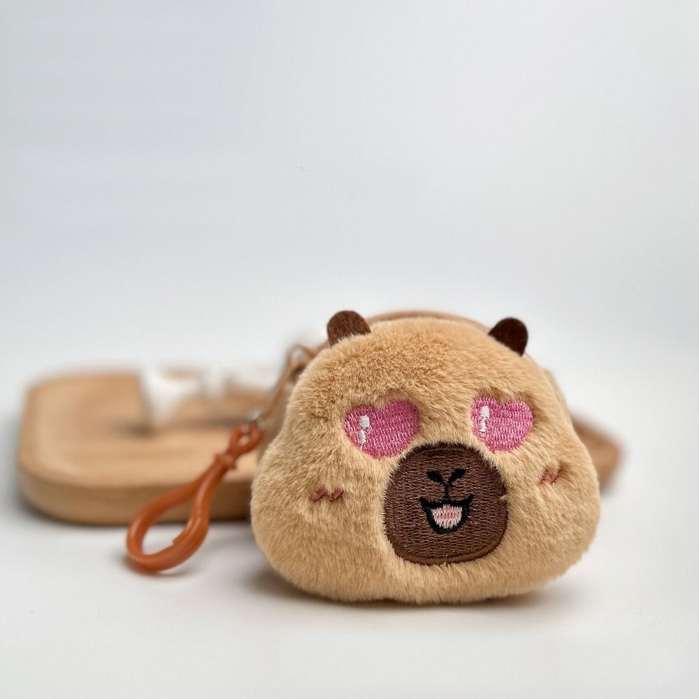 Сумка для денег Capybara Plush Кошелек Сумка-молния Capibara Наушники Чехол для улицы