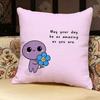 Inspirational Sentences Pillow Case Pillowcase, Double-Sided Printed, Sofa Cushion, Bedroom Headboard Pillow