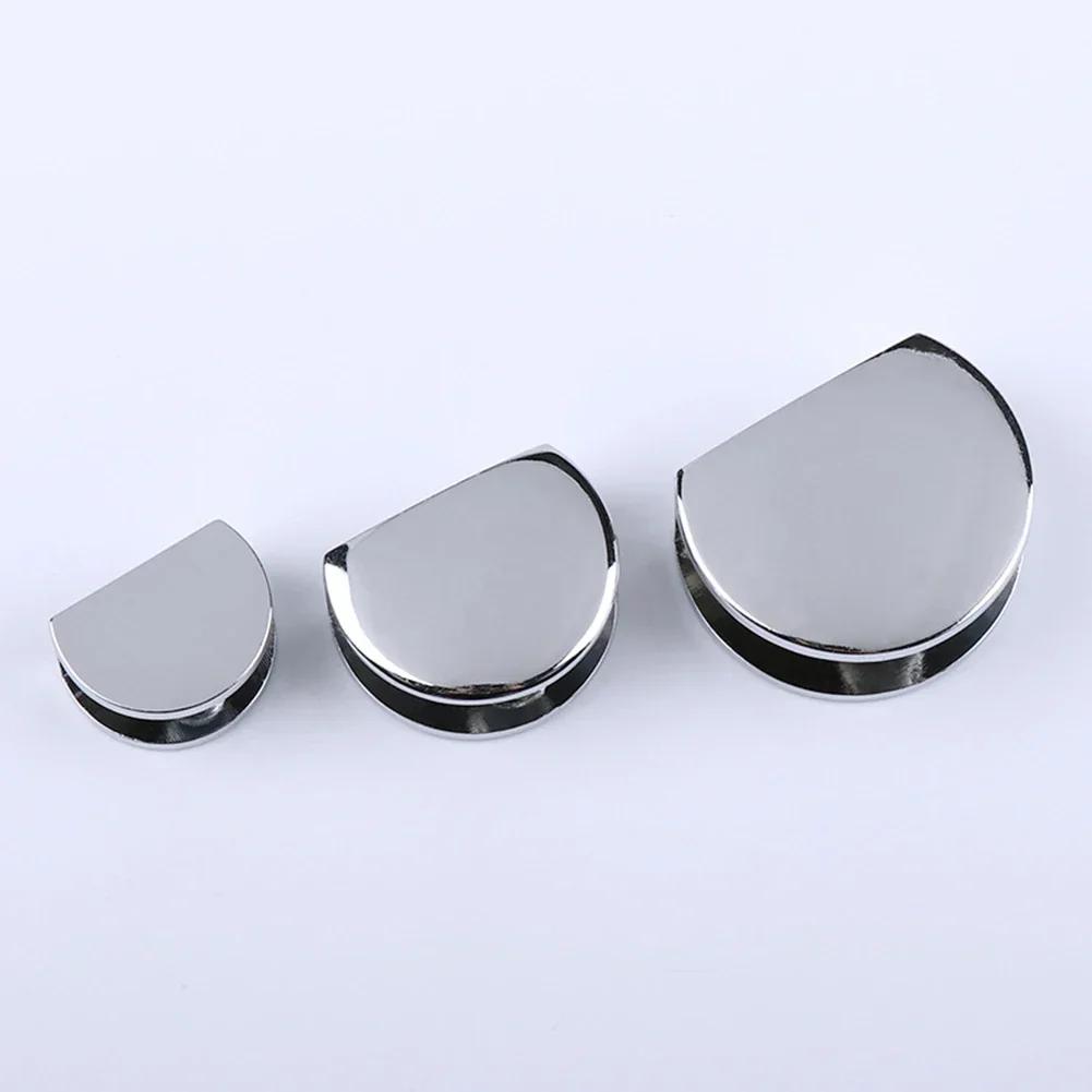 4 шт. зажим для стекла, зажимы для фиксации зеркала, держатель для зеркала в ванной, цинковый сплав для мебельной фурнитуры толщиной 6-12 мм