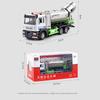 1/50 Scale Diecast Toy Model Dump Truck Engineering Transport Car Sound & Light Educational Collection Pull Back Gift for Kid