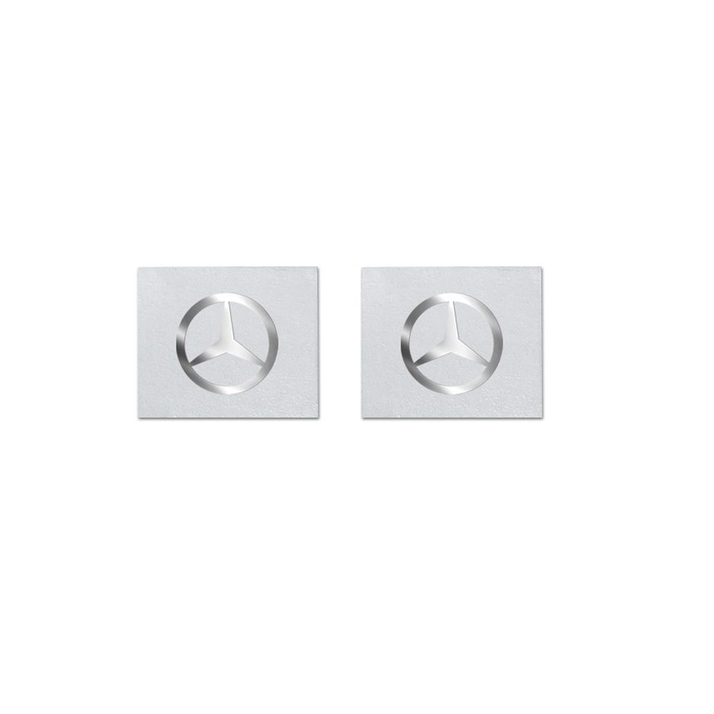 UCPFD1 Hot 2026 New For Benz Car Logo Stickers Metal emblem Accessories For Mercedes Benz AMG W206 W204 W205 W212 W213 W221 W222 W223 W