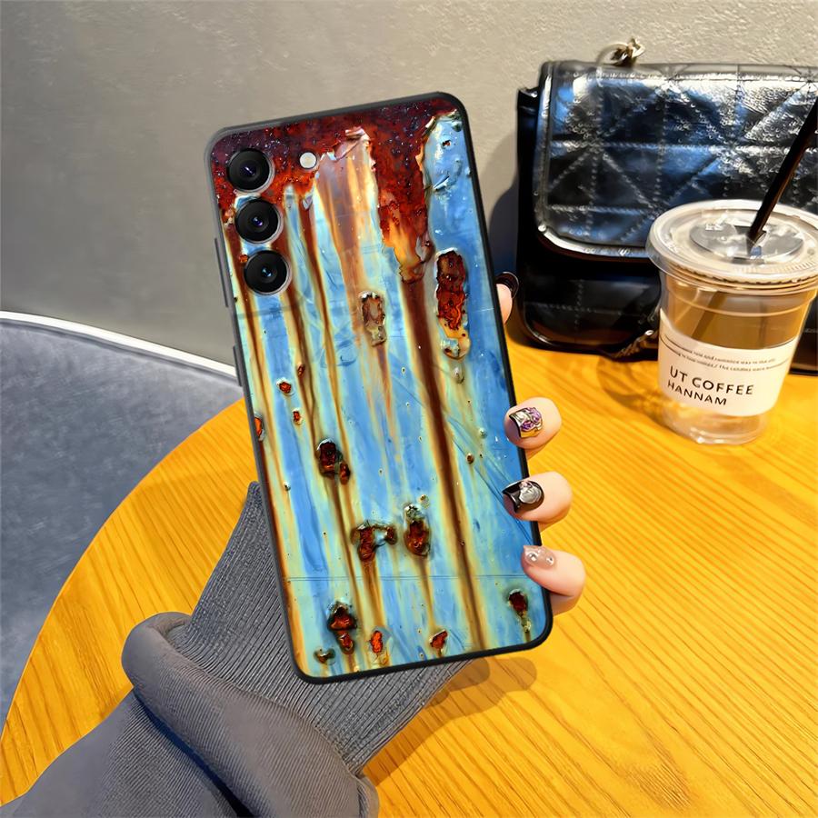 Чехол для телефона с ржавыми пятнами для Samsung Galaxy Note 20 Ultra 9 10 A05 A03 A10 A20 A50 A70 A01 A02 A06 A30 A40 A07 A04