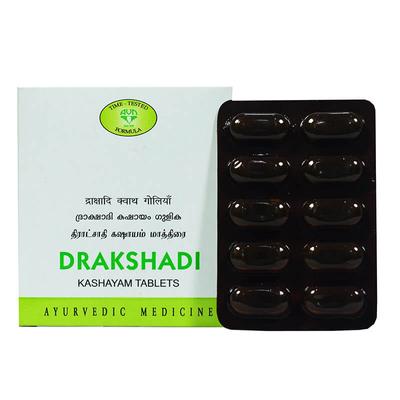 Дракшади Кашаям (100 таб), Drakshadi Kashayam Tablets,  AVN