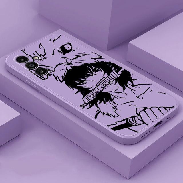 Чехол-капа с изображением аниме «Убийца Демонов» для Samsung Galaxy A13 A12 A52s A33 A13 A73 A53 A42 A72 A22 A52 A32 A23, роскошный квадратный жидкий чехол