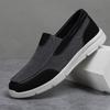Men Shoes Summer Canvas Shoes Breathable Comfortable Outdoor Slip On Walking Sneakers Classic Loafers Shoes For Men