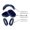 Силиконовый защитный чехол для AirPods Max: Мягкий корпус наушников для Bluetooth-наушников