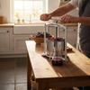 Tabletop Fermented Beverage Press Stainless Steel Manual Compact for Home