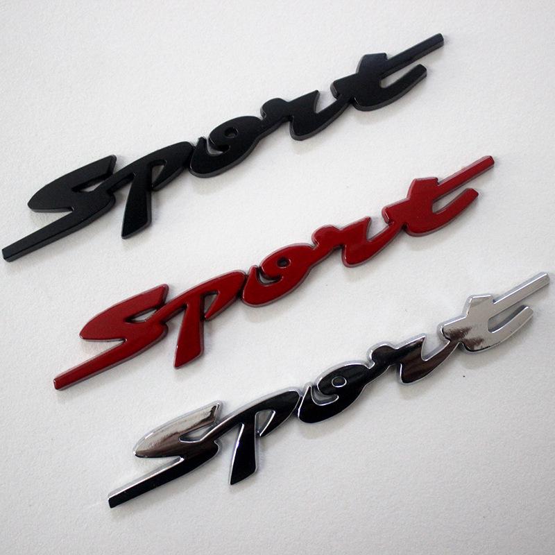 3D Металлическая Эмблема SPORT для Автомобиля - Персонализируйте Экстерьер Вашего Автомобиля