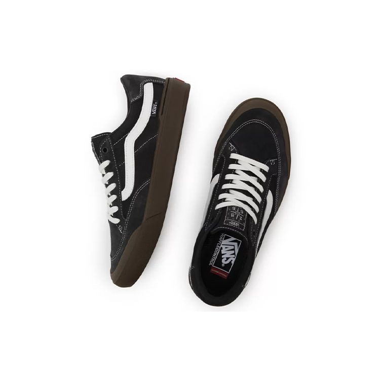 Vans Berle Низкие Повседневные Кеды для Скейтбординга Унисекс Кроссовки Черный Коричневый VN0A5JIJACU