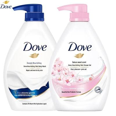 Dove Гель для душа «Цветущая сакура и глубокое питание», двойная упаковка