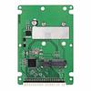 NFHK mSATA mini PCI-E SATA SSD to 2.5-inch IDE 44-pin Laptop Hard Drive Enclosure (White)