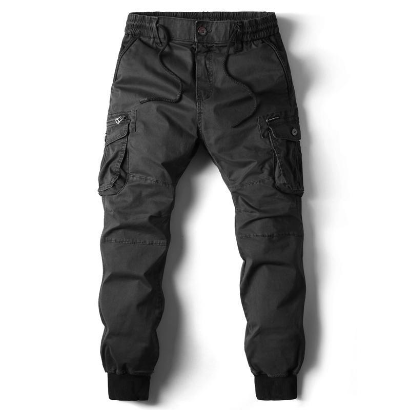 Cargo Pants Men Jogging Casual Pants Cotton Full Length Mens Streetwear Mens Work Tracksuit Trousers Plus Size