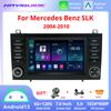 7-дюймовый Android 13 GPS автомобильный мультимедийный плеер для без DVD Mercedes Benz SLK 2004-2010 беспроводной Carplay и Android Auto 4G WIFI BT 5.0 FM GPS