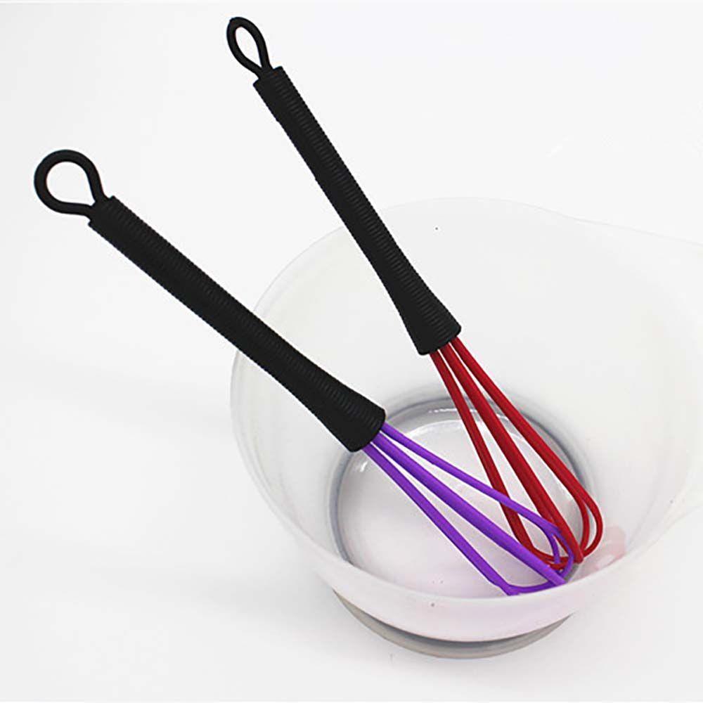 Plastic Barber Practical Hair Dyeing Brush Hair Color Mixer Dye Cream Whisk Stirrer Hair Tint Tools
