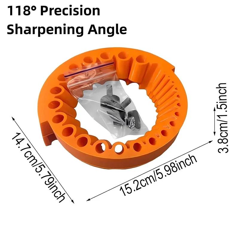 Модернизированный 118-градусный угловой шлифовальный станок для заточки сверл, электрический шлифовальный инструмент для сверл диаметром от 2 до 13 мм