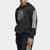 Adidas Повседневная баскетбольная толстовка с капюшоном для мужчин, черная HB5430