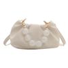 Chic And Versatile Bucket Style Cloud Handbag For Women Featuring Unique Stitching Design