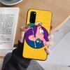 AS18 Spongebob Cartoon Black Case for Samsung Note 20 Lite S24 Ultra S23 S22 A05 A06 A11 A71 A15 A16 A13 A24 A25 A33 A52 A53 M55 M35 Sofe Cover