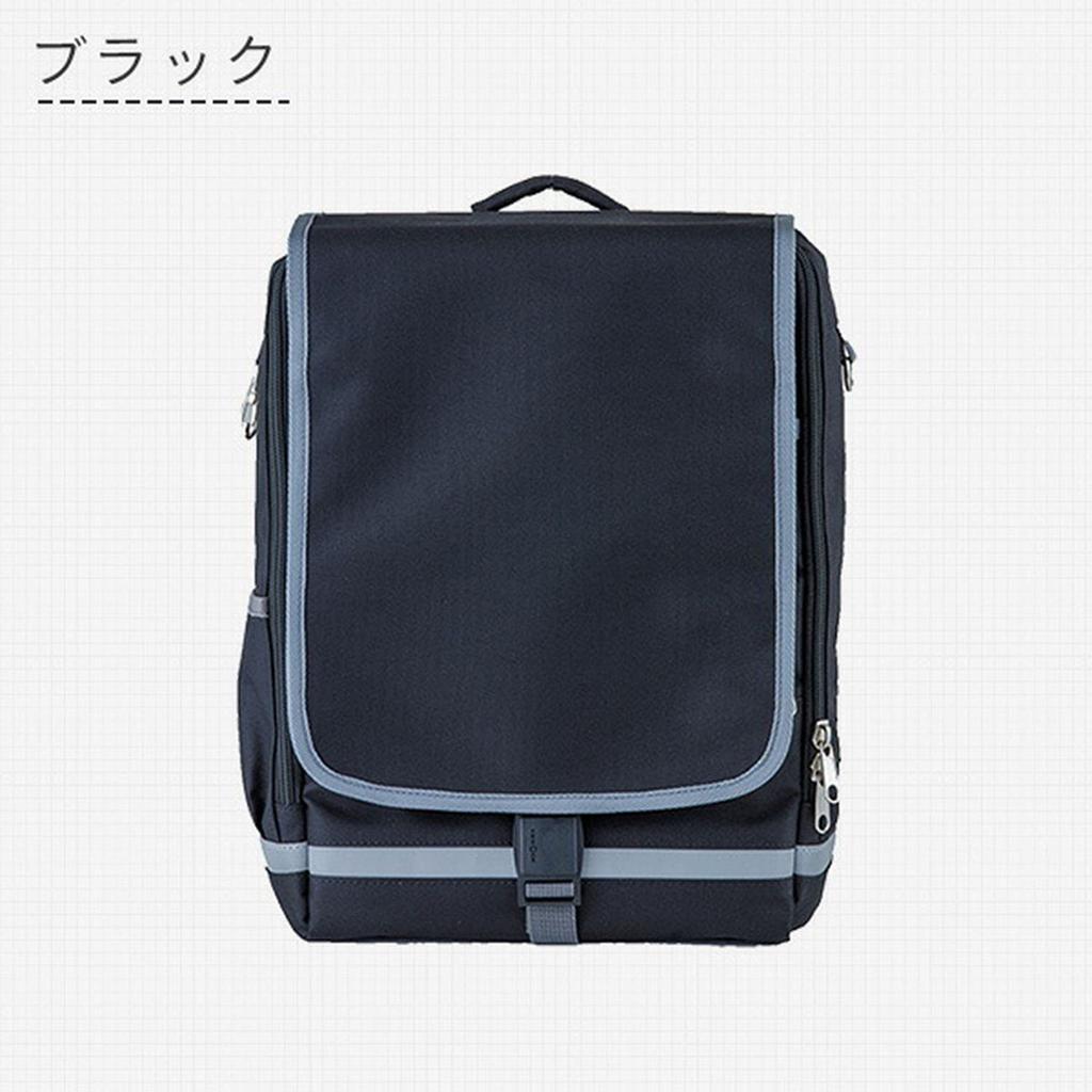 Легкий школьный большой для начальной школы верхний RAKUSACK Черный [Footmark] сумка, вместимость, ученики, классы, JUNIOR2, Большой, 101347,