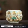 Thickened large master cup tea cup personal cup special water cup tea set cup accompaniment Jingdezhen cup