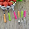 6 Pcs Stainless Steel Fruit Forks Cute Food Picks Salad Cake Dessert Forks