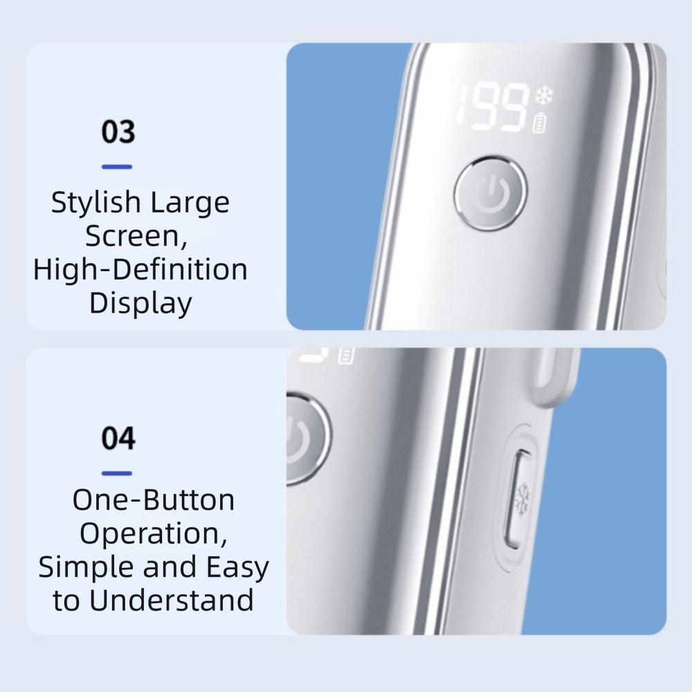 USB Rechargeable Mini Handheld Fan Ultra-Quiet Small Electric Fan Cooling and Ice Pack Fan Travel