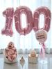 Набор воздушных шаров для празднования 100 дней девочки