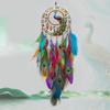 Павлин Цветные Перья Ловец Снов 3D Акриловые Музыка Ветра Большие Настенные Подвески Ручная Работа Украшения Домашние Декорации Для Подарков