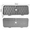 Faucet Mat Kitchen Sink Silicone Splash Pad Drainage Waterstop Bathroom Countertop Protector Quick Dry Tray